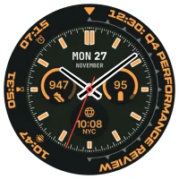 Dakota Analog Watch Face
